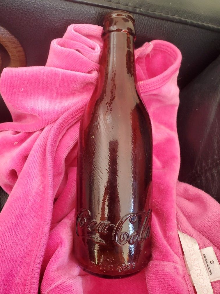 1900s Brown Coca Cola Lexington Bottle 
