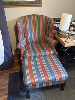 Chair with Ottoman