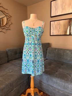 Tommy Bahama Ikat Spaghetti Strap Dress