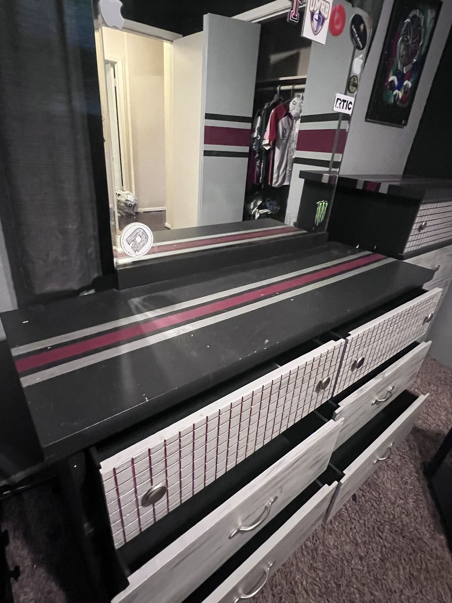 Boys Dresser, Chest And Nightstand