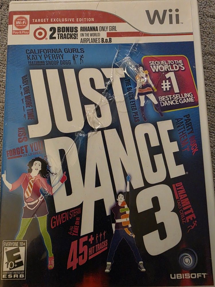 Just Dance 3 for Nintendo Wii CIB