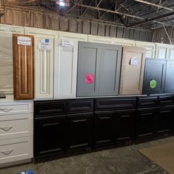 Kitchen cabinet and vanity