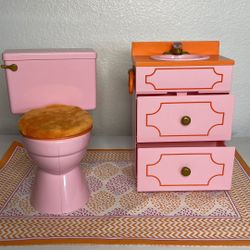 American Girl Julie’s Bathroom Accessories 