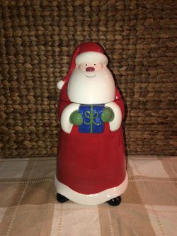 Ceramic Santa 🎅🏼 cookie jar
