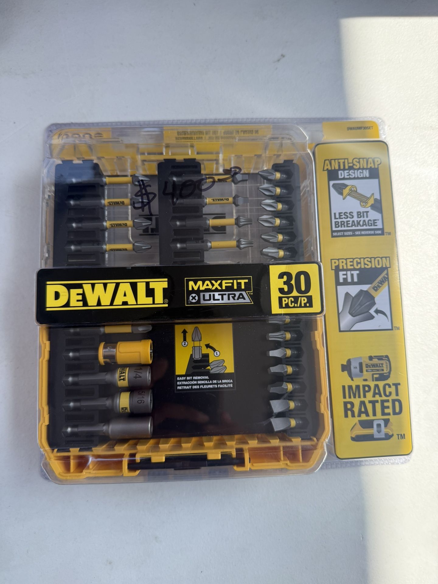 DEWALT DWAMF30 Maxfit Screwdriving Bit Set