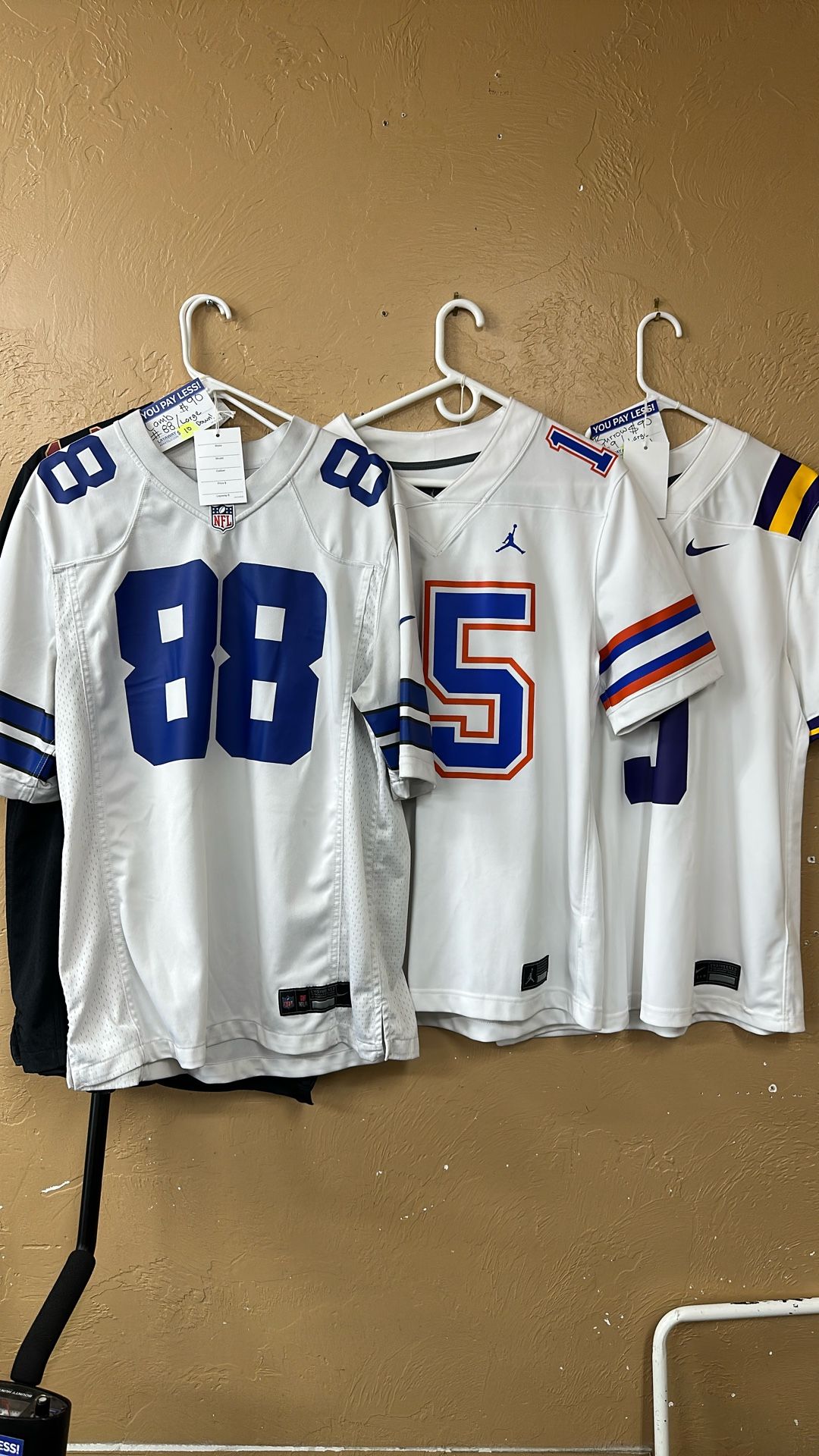 Assortment Of Nfl Jerseys