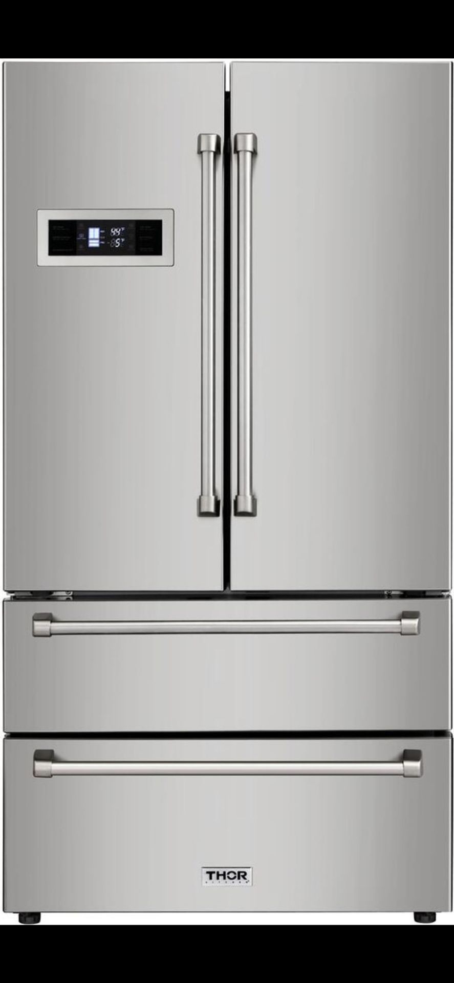 French Door 36 In 22 cu. ft. Thor Fridge