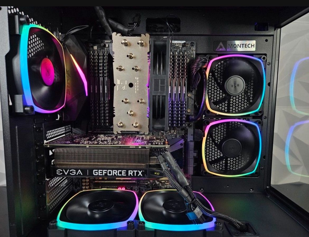 High End Intel Core i9 X299 Nvidia GeForce RTX Workstation Gaming RGB Desktop Computer