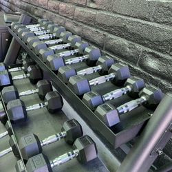 5-50 Hex Head Dumbbells Sale Set (OnlyFulls)