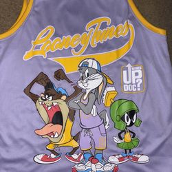 Looney Tunes Bugs Bunny Basketball Jersey Purple