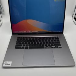 MacBook Pro 16 inch 16gb ram 512ssd i7 mac os senoma  fully loaded with the adobe master collection plus Microsoft Office suite fully activated!!! 💥