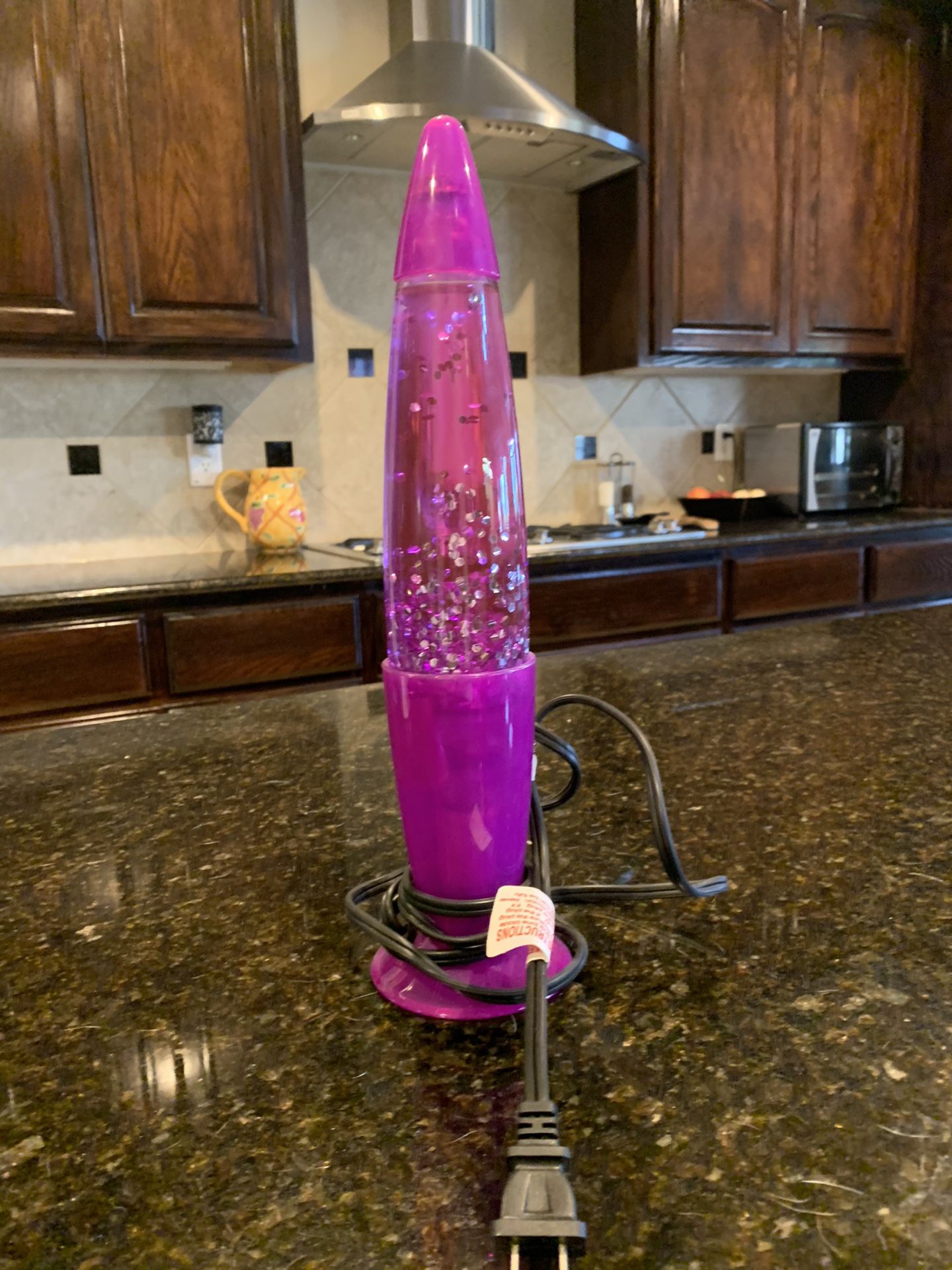 Purple Glitter/Sparkle 12.5” Lava Lamp