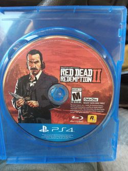 !! PS 4 Red Dead 2 Redemption Just Disc