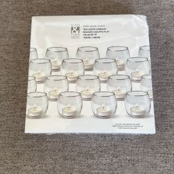 100 Tea Light Candles