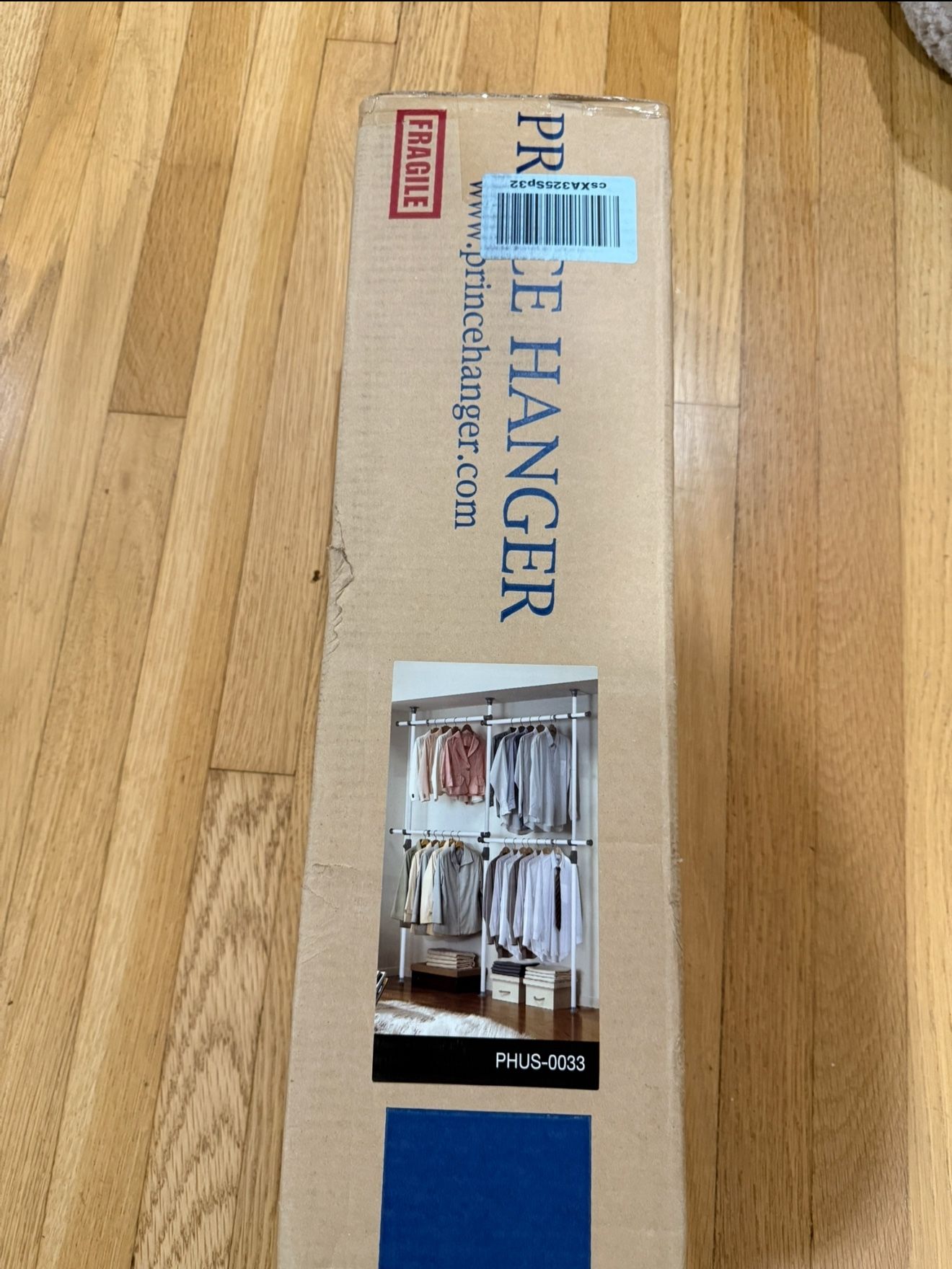 New Adjustable Closet System 