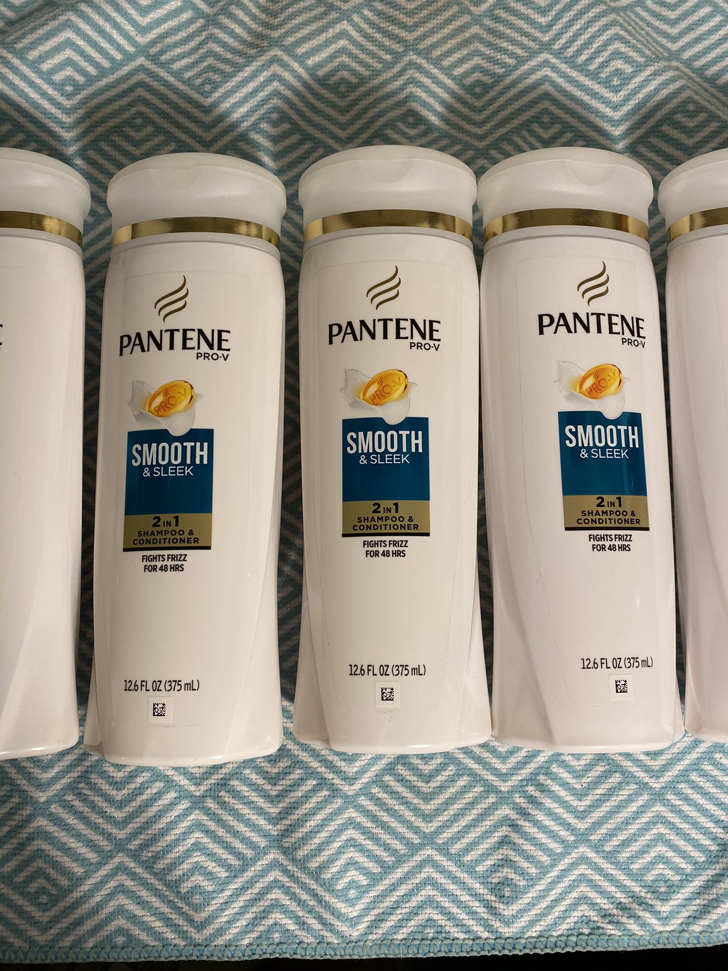 Pantene Smooth and Sleek 2 in 1 Shampoo and Conditioner