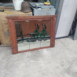 42 In Wide Medicine Cabinet For Over Sink Good Condition A Small Crack In Picture 
