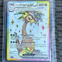 Pokemon Alolan Exeggutor Ex 