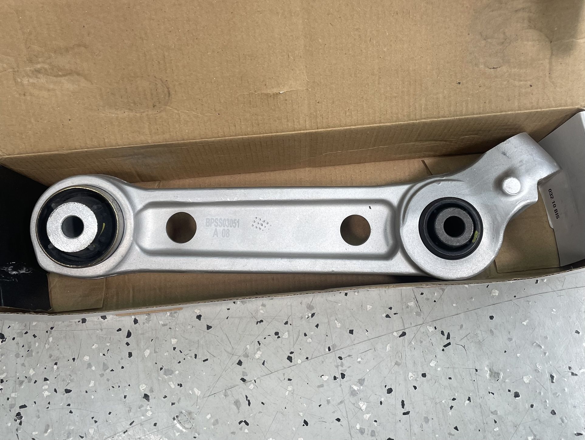 BMW G30 Lower Rearward Control Arm Bison Performance Front Driver LH