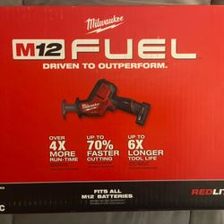 New M18 Hacksaw Milwaukee (compact model)