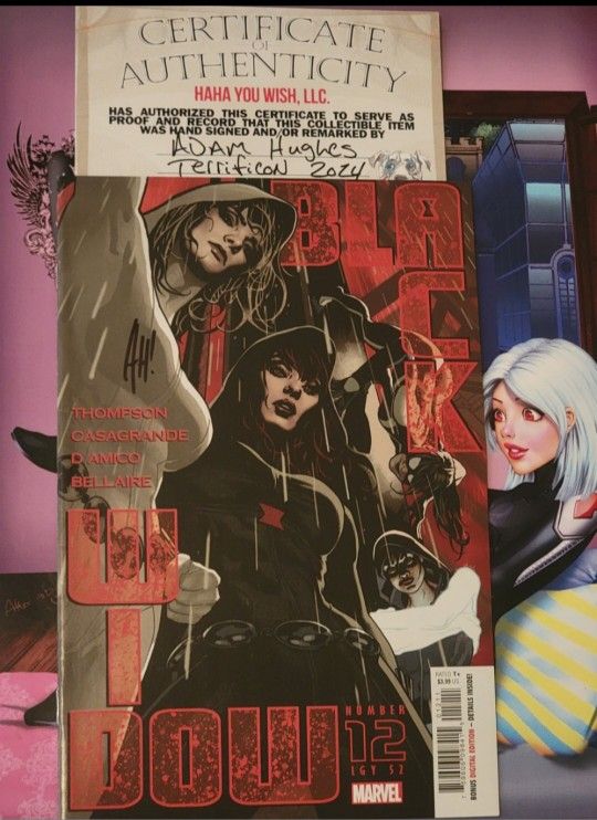BLACK WIDOW #12 (Comic Book ) 🏜🐓🏜