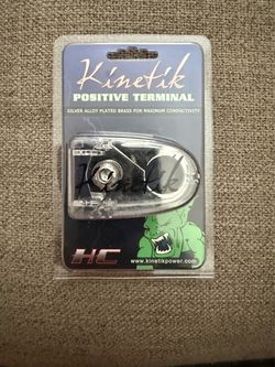 Kinetik KHC-PBC Silver Alloy Positive Terminal