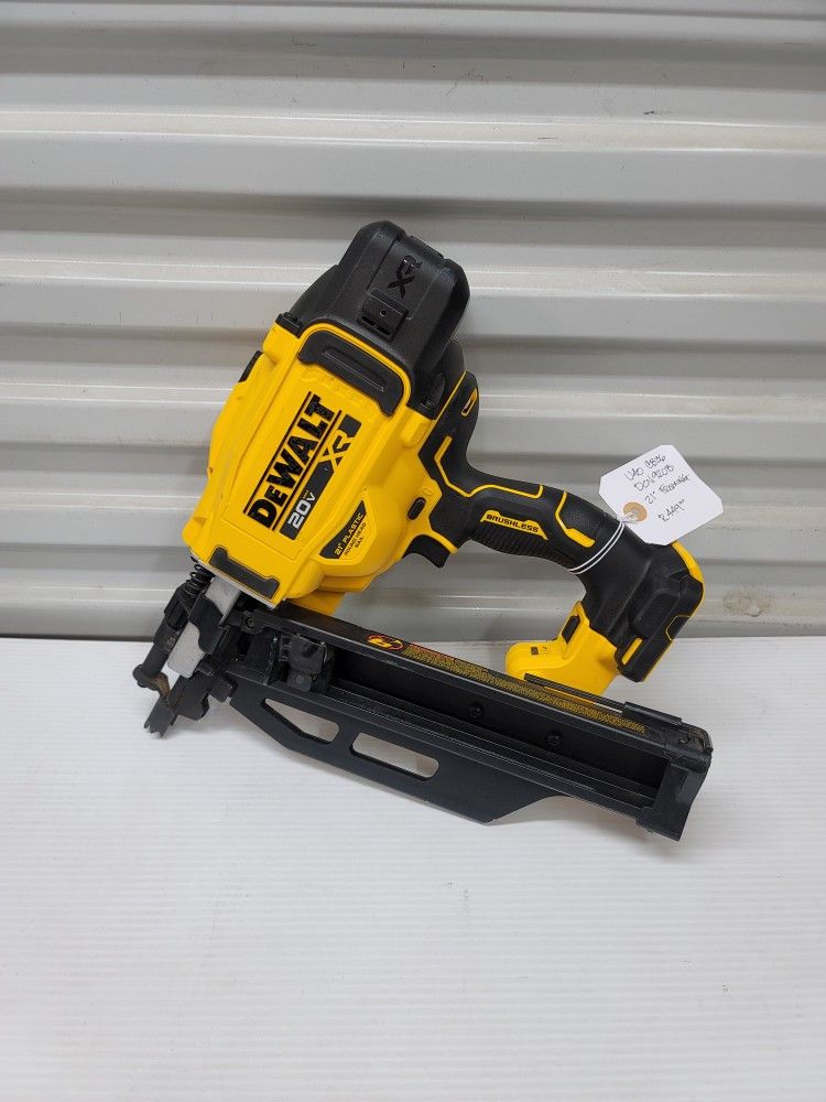 DeWalt XR 21* framing nailer clavadora DCN920B