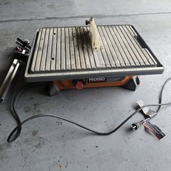 Rigid Wet Tile Saw 7"