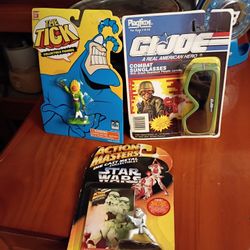 The Tick, Gi Joe, And Star Wars. 