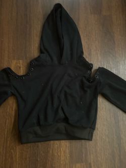 Shoulderless sweatshirt  - iconic fashion women’s small medium