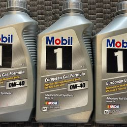 Mobil I 10w-40 motor oil