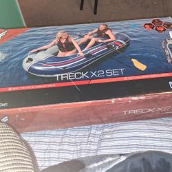 Hydro-Force Inflatable Raft Set