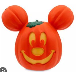 Disney Lightup Mickey Pumpkin