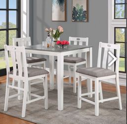5PC DINING SET( FREE DELIVERY )