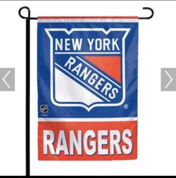 New York Rangers garden flag