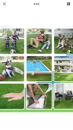 SavvyGrow Artificial Grass for Dogs Astroturf-Rug - 3.3 ft x 5 ft = 16.5 sq ft