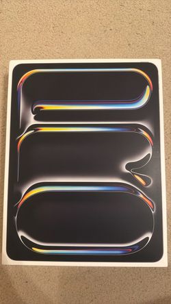 Band new unopened iPad Pro m5, 13 inch 256 gig. Retails for $1500 — $100 off!!