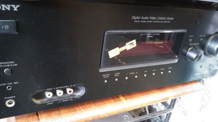 Sony receiver