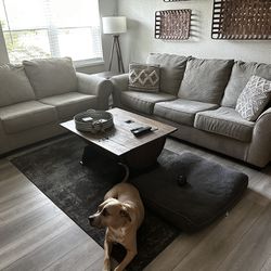 Ashley Furniture Couch And Love Seat 