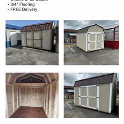 8x12 sheds Amazingly Priced At $1500 For A Limited Time