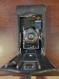 1913 Antique Kodak Pat Pend Folding Camera Autographic Film A122