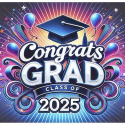 Graduation 2025 Theme Poster 