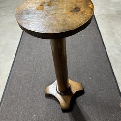 Oak Plant Stand