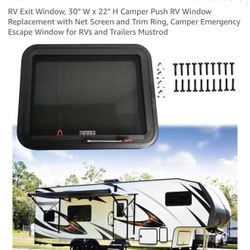 Rv Exit Window 