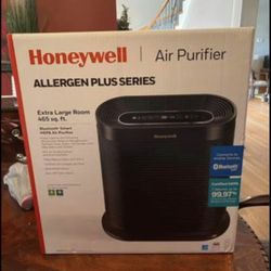 New Honeywell Allergen Plus Air Purifier For Extra Large Rooms Bluetooth Smart (retails $309)