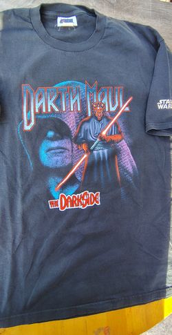 Vintage 90s Star Wars Darth Maul Shirt  size xl