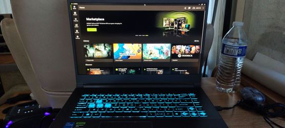 MSI gaming laptop setup
