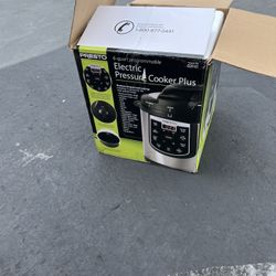 Electric. Pressure Cooker New  Air Fryer $15 New And Much More 