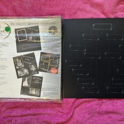 Creative Memories 12x12 Black Refill Pages Plus Free Family Tree Page 