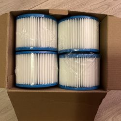 Type Vi Hot Tub Filters - Set Of 4 - NEW